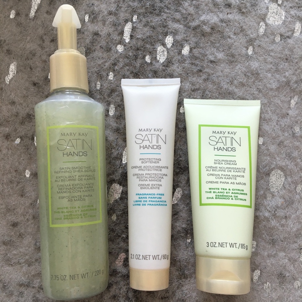 Mary Kay Satin Hands White Tea & Citrus set